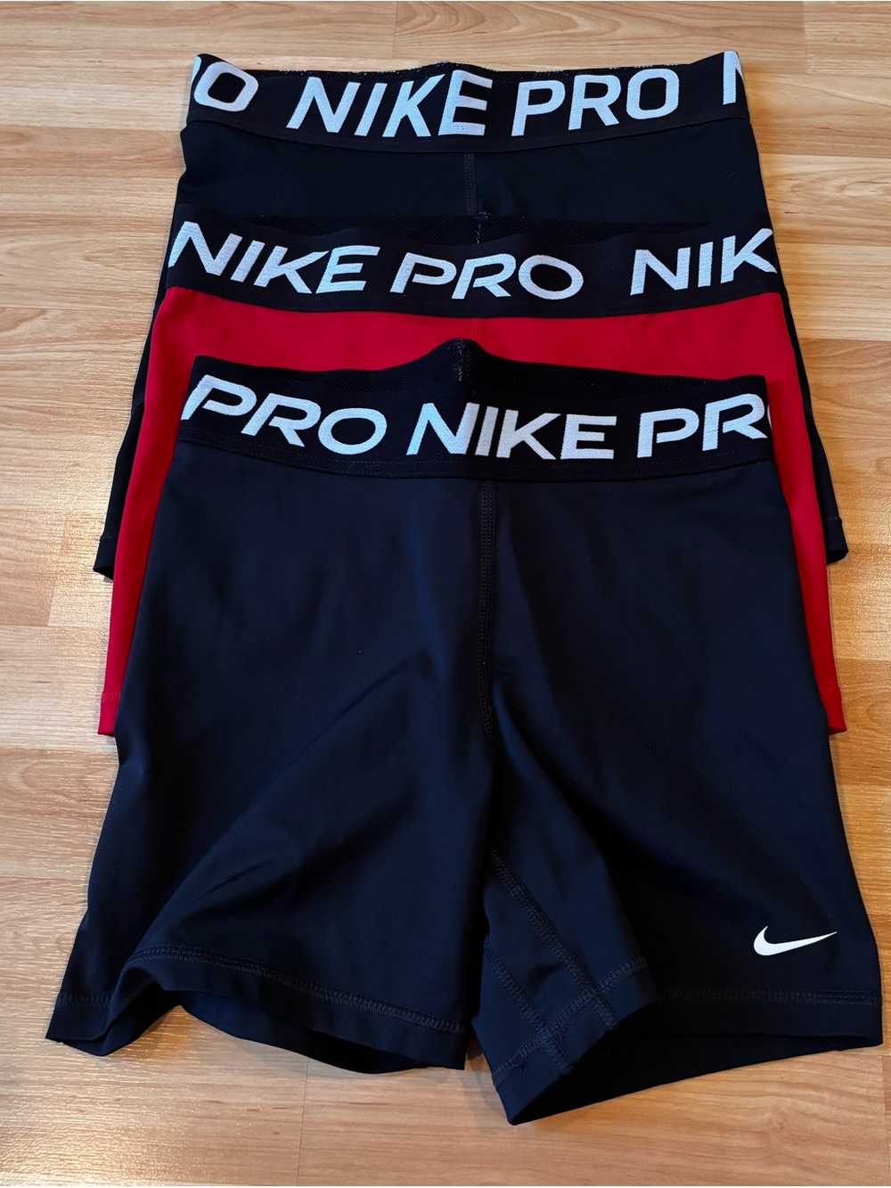 Nike Pro Bike Shorts Bundle of Three